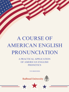 A Course of American English Pronunciation book cover