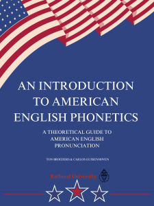 An Introduction to American English Phonetics book cover